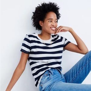 Madewell Northside Vintage Tee in Willetta Stripe